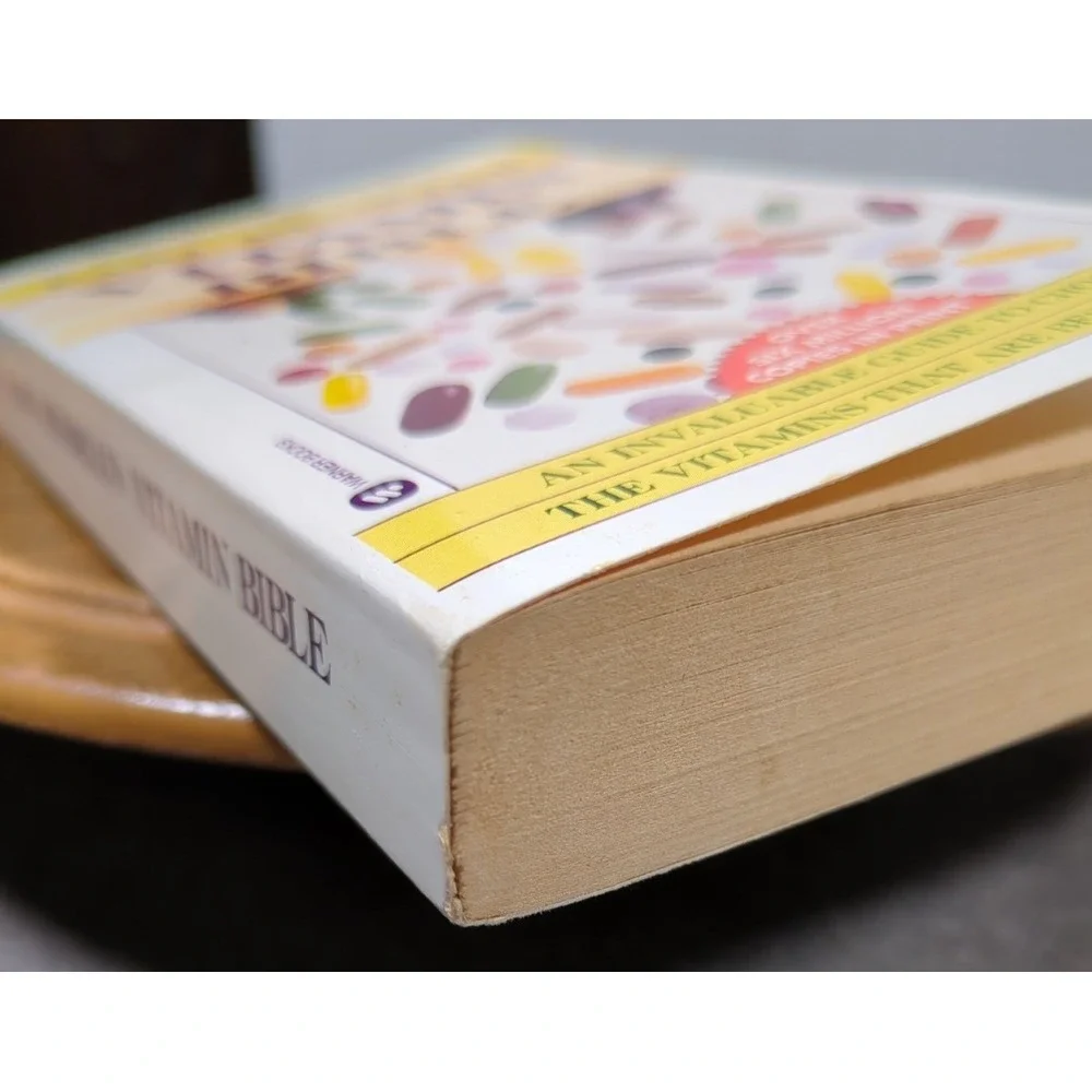 1991 Earl Mindell's Vitamin‎ Bible Vintage Warner Books Paperback